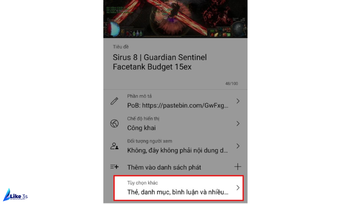 Cách bình luận trên youtube